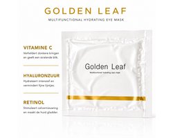 Golden Leaf Oogmasker wallen - Collageen - Retinol - Vitamine C - hyaluronic acid - Eye Patches -…