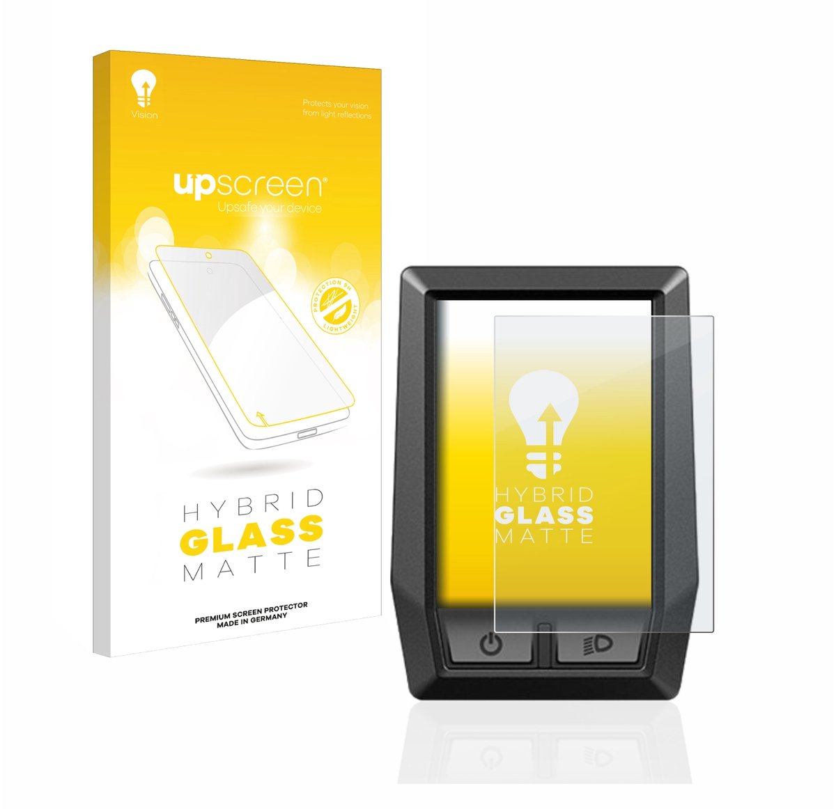 upscreen - Screenprotector voor Bosch Kiox - Folie Beschermfolie Beschermglas matte