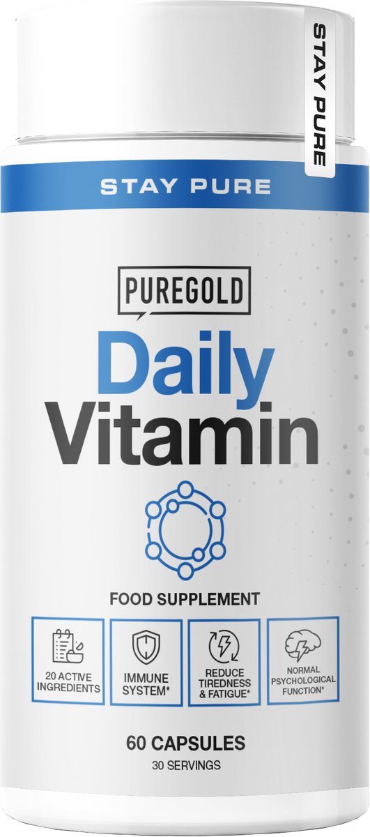 Pure Gold Lactase Enzyme Capsules – Lactose-Intolerantie Hulpmiddel – 60 Capsules