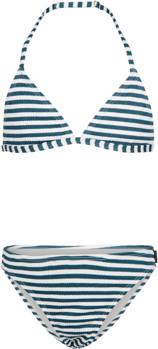 Brunotti Laudina-Stripe Bikini Set Snow Triangel Bikini Set Meisjes 164 Wit