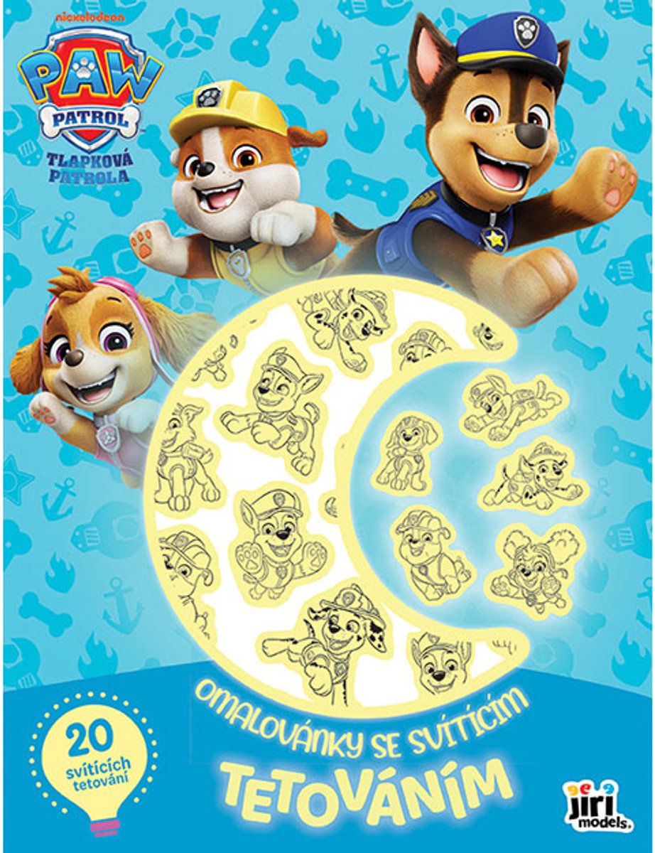 Paw Patrol Tattoo Coloring Pages - UNI