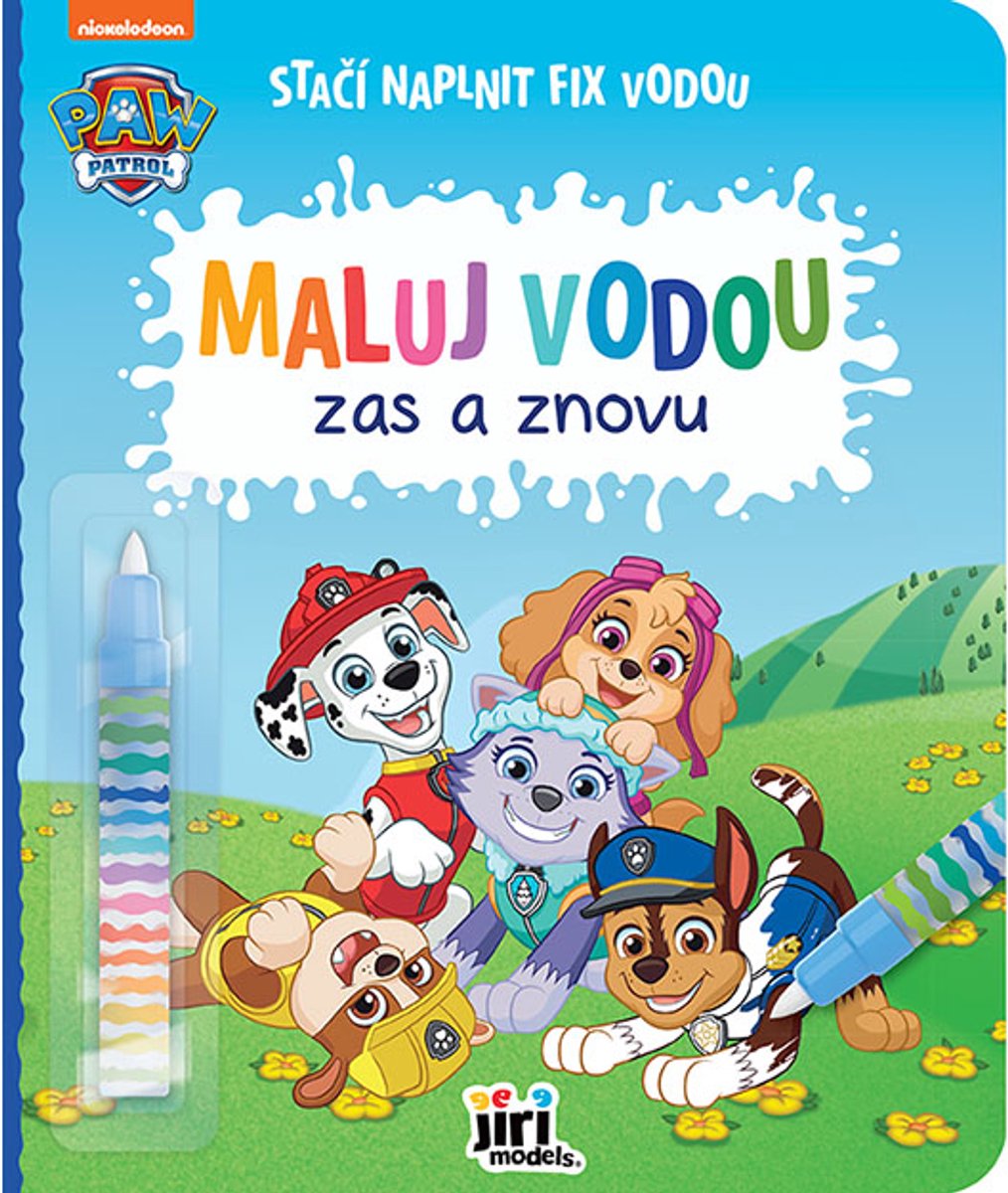 Opnieuw en opnieuw schilderen met water Paw Patrol - UNI