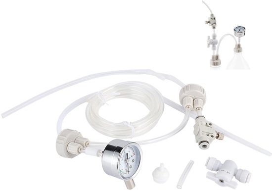 SVGCommerce - Aquarium CO2 Systeem - CO2 Kit Compleet - Eenvoudig te installeren - Geschikt voor Planten - Perfect voor Aquariums