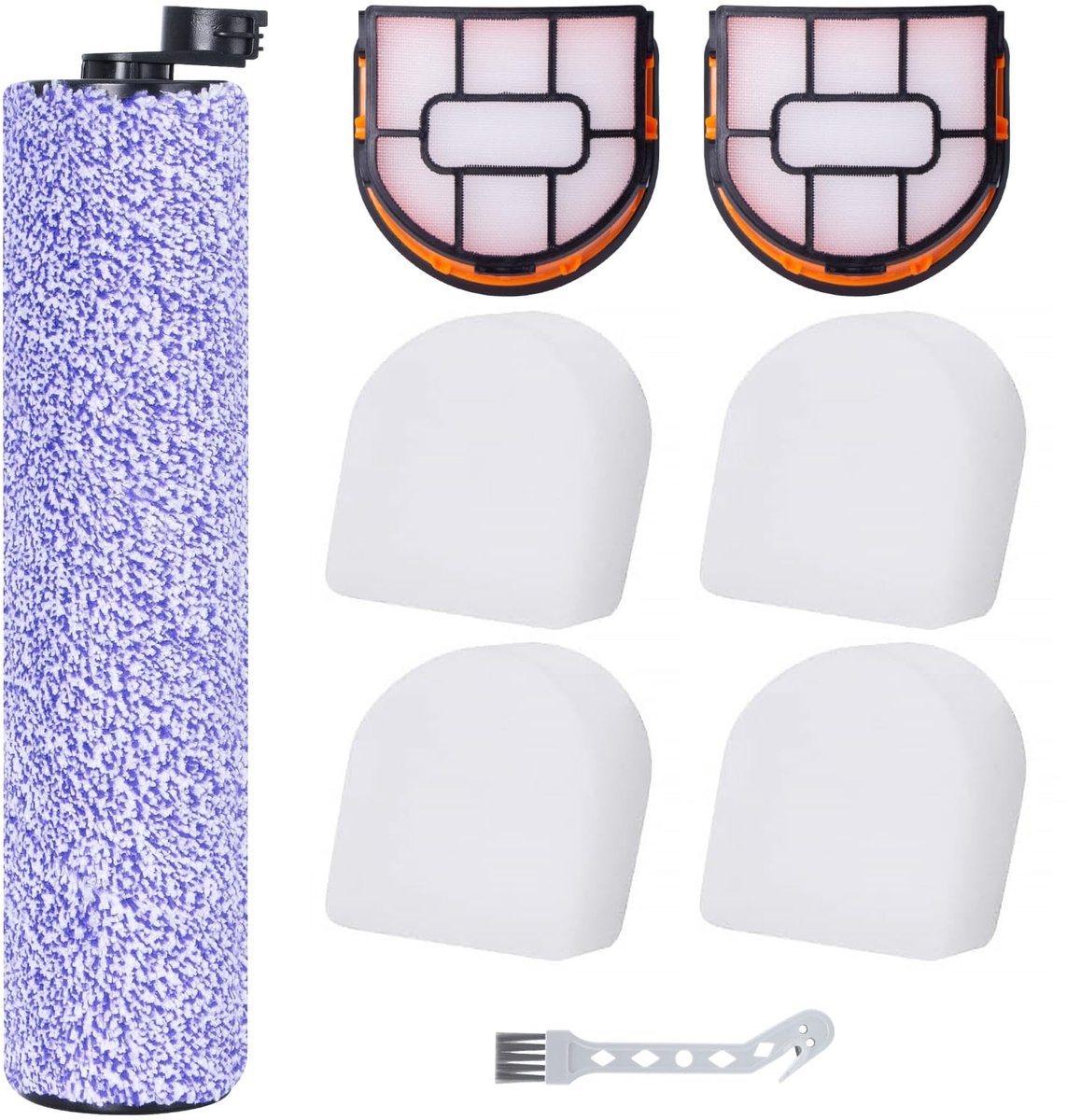 NTHProducts - Accessoire Set voor HydroVac XL - Vervangende Borstel en Filters - Duurzaam - Reusable - Geschikt voor Shark WDB1F2 - 1 Roller Borstel + ...