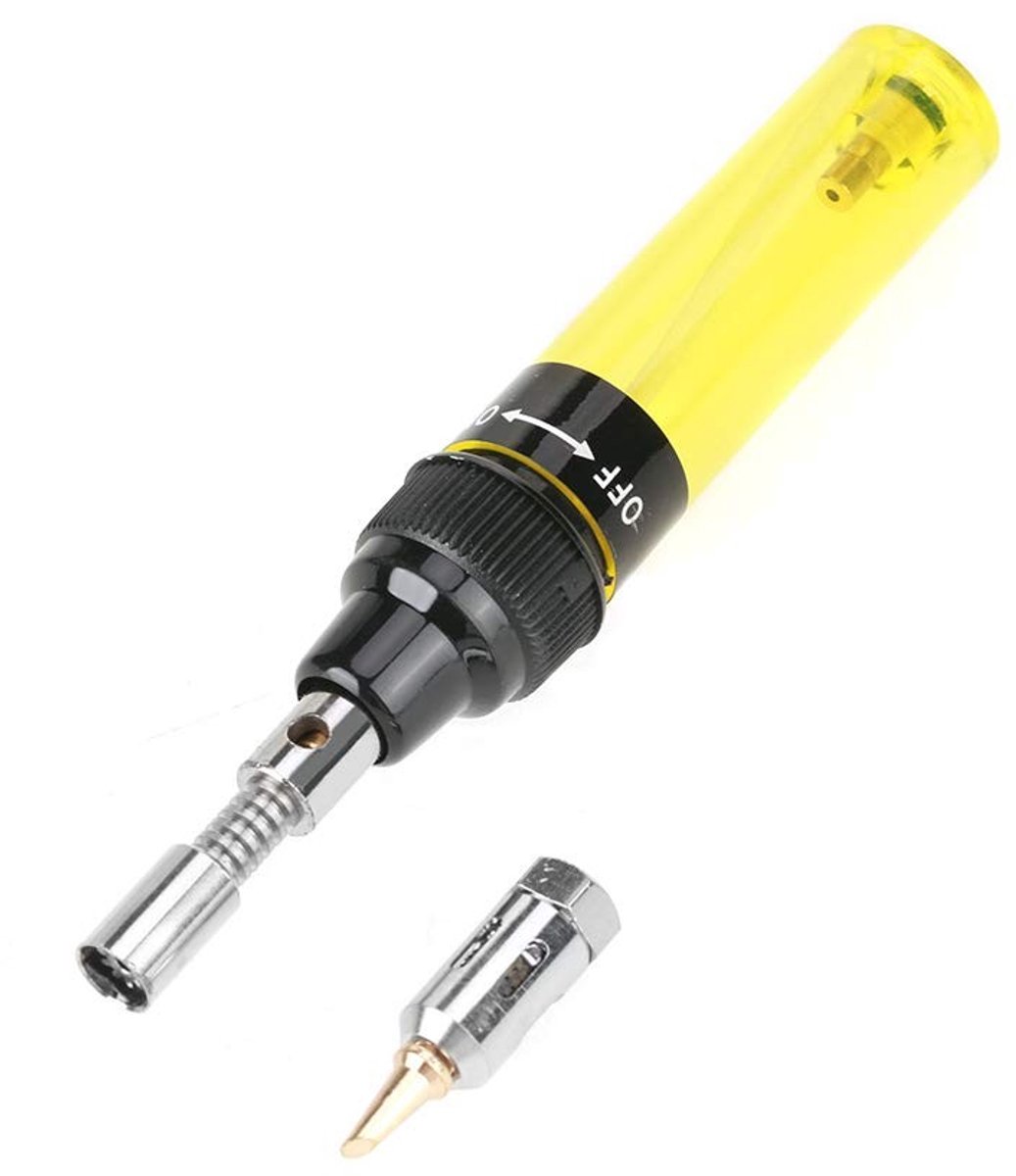VT Goods - Draadloze Soldeerbout - Butaan Aangedreven - Compact en Lichtgewicht - 1300℃ - Solderen en Repareren - Geschikt voor DIY en Hobbyisten