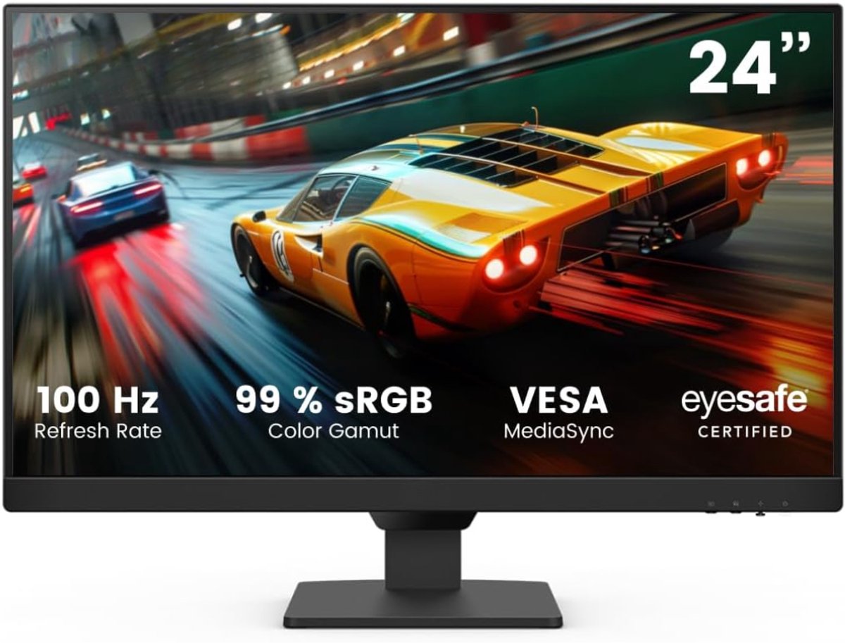 VLSelect®Beeldscherm computer - Monitor - Pc scherm - 24 Inch