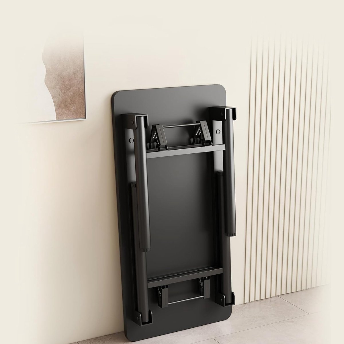 Opvouwbaar bureau 120x60 cm – - 120x60 cm - Zwart - cm – Computerbureau & Gaming - Medahomestore
