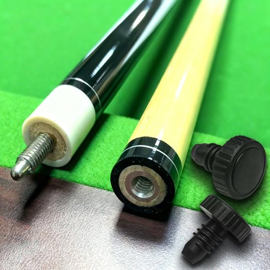 4 Stuks Snooker Cue Butt Beschermers, Lichte Rubber Bumpers, Schokabsorberende Covers voor Snooker Stokken en Accessoires — afbeelding 4