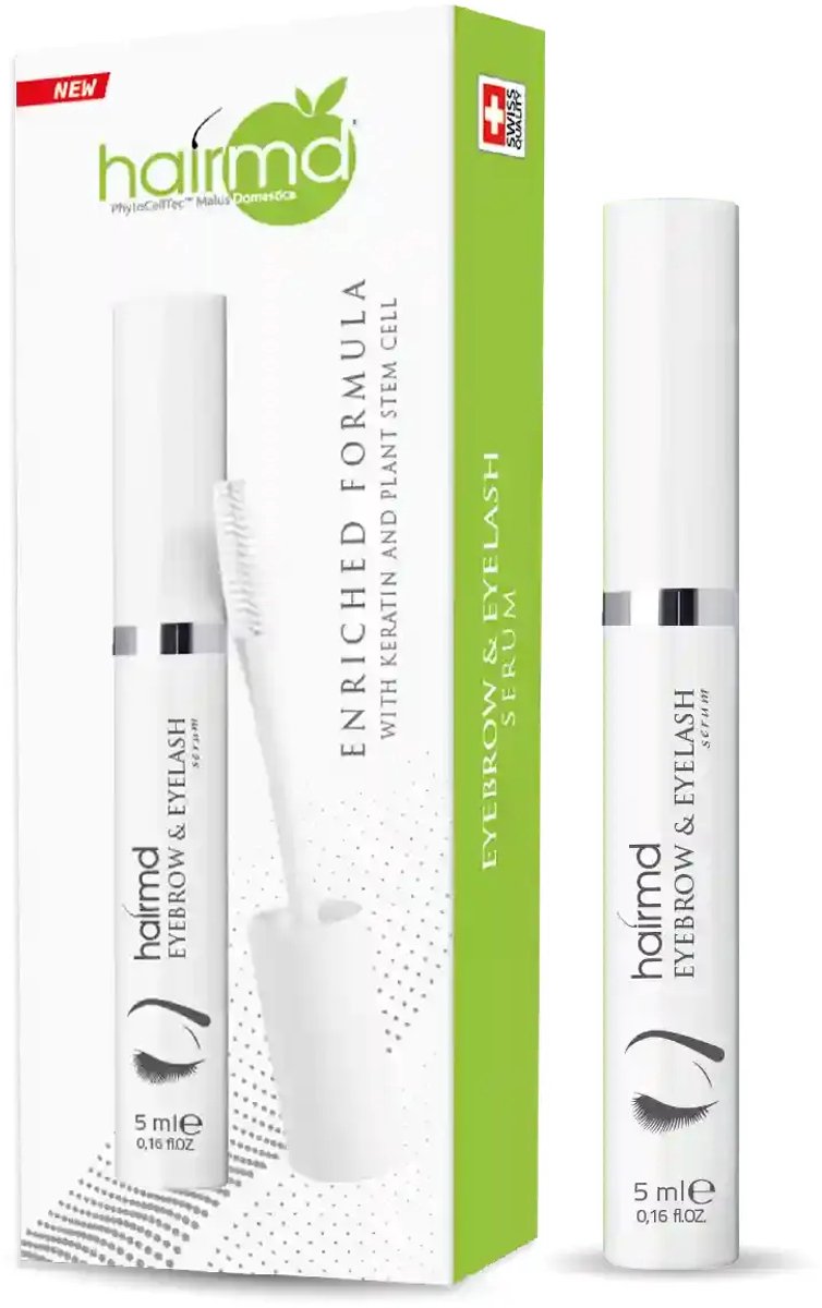 HairMD Eyebrow and Eyelash Serum 5ml - Anti Haaruitval - Ondersteunend voor Haargroei - Hairtimeistanbul