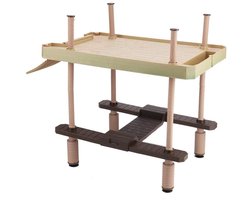 Shopcentral - Aquarium floating island - Drijvend platform - Ideaal voor reptielen en schildpadden - Ruimte voor zonnen en spelen - Gemakkelijk te ins