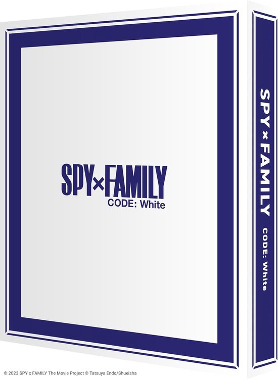 SPY x FAMILY CODE: White - Collector's Edition - Blu-ray + DVD - Import