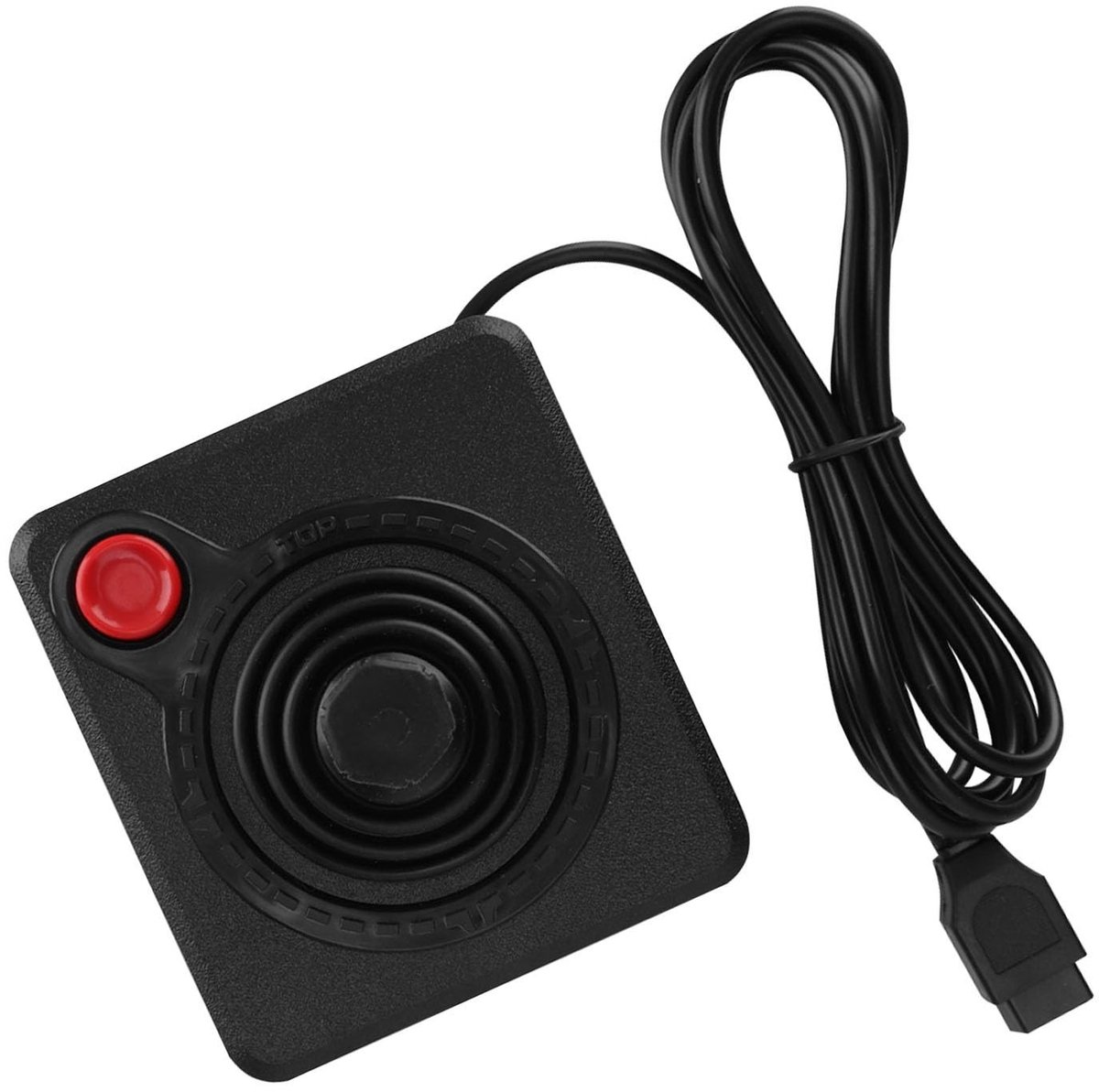 Allecto - Retro Classic 3D Controller - Joystick - Ergonomisch ontwerp - Geschikt voor 2600 en 7800 - Analoge joystick - Gaming ervaring - Speelple...