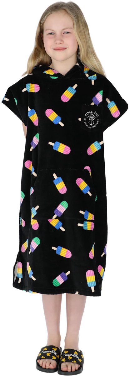 Blount & Pool Tropical Beach Poncho – Zwemkleding voor kinderen – Maat ONESIZE