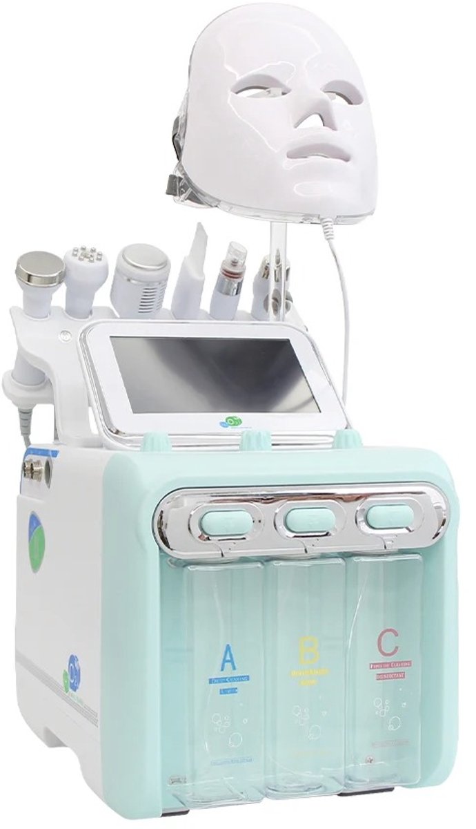 Damenzo - Gezichtsreiniger - Gezichtsreiniger machine - Gezichtsmasker - Skincare - Beauty - Waterdermabrasie - Huidverzorging - 7 in 1 -