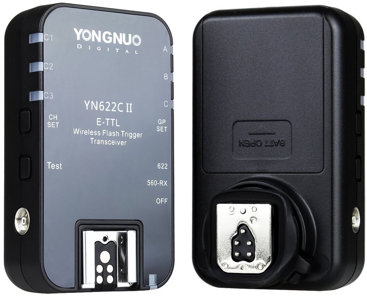 Yongnuo YN-622C II ETTL Wireless Flash Trigger voor Canon met Diffuser