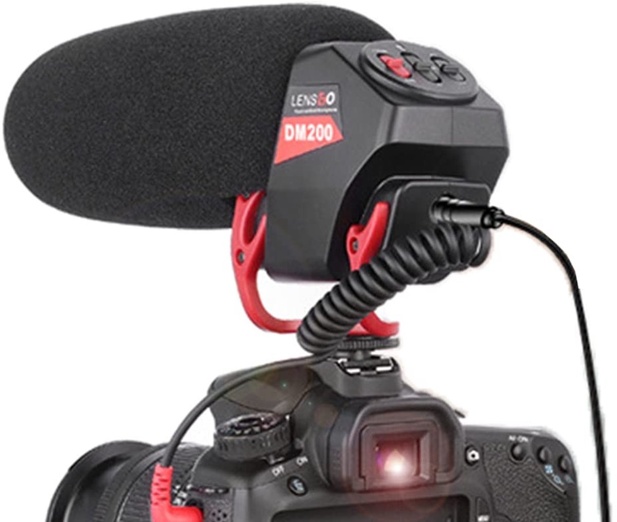 Allecto - Camcorder Schieten Opnamemicrofoon - Directionele spraakverzameling - Compact en lichtgewicht - Geschikt voor digitale camera's - Ideaal ...
