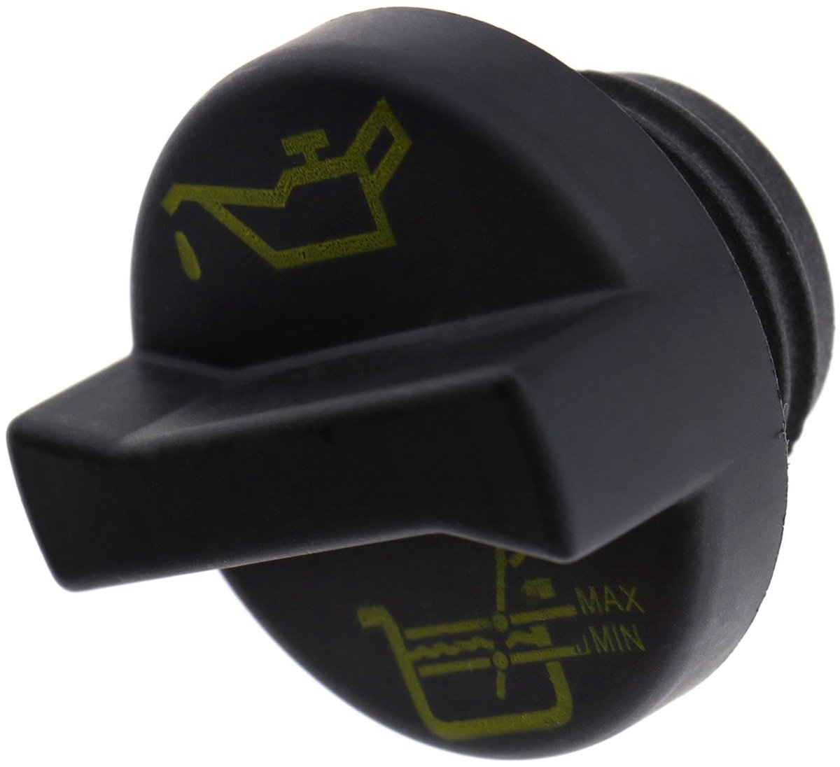 Allecto - Oil Filler - Vervangingsdop - Zwart - Geschikt voor Fiat 500, Grande Punto, Punto Evo, Idea, Panda, Seicento - Hoogwaardige kwaliteit - P...