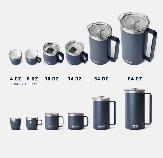 YETI Rambler Mok – Cape Taupe 295ml – Keramische Binnenlaag – Dubbelwandig Vacuüm Geïsoleerd – RVS Stapelbare Koffiemok met MagSlider Deksel — afbeelding 5