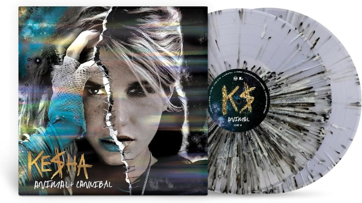 Kesha - Animal + Cannibal (Black & White Splatter Vinyl 2LP)