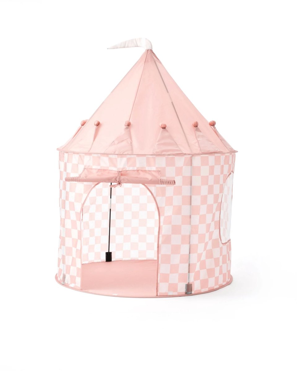 Kids concept speeltent check - apricot