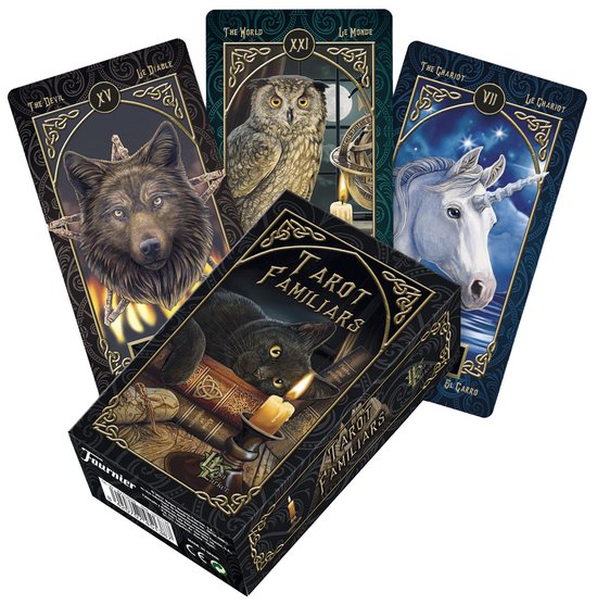 Nemesis Now - Tarot kaarten Lisa Parker Familiar - Meerkleur ... - cover