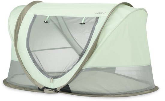Deryan Scott Campingbedje - Babytent - Anti-UV 50+ - Peuterbed - Groen van Deryan — afbeelding 3
