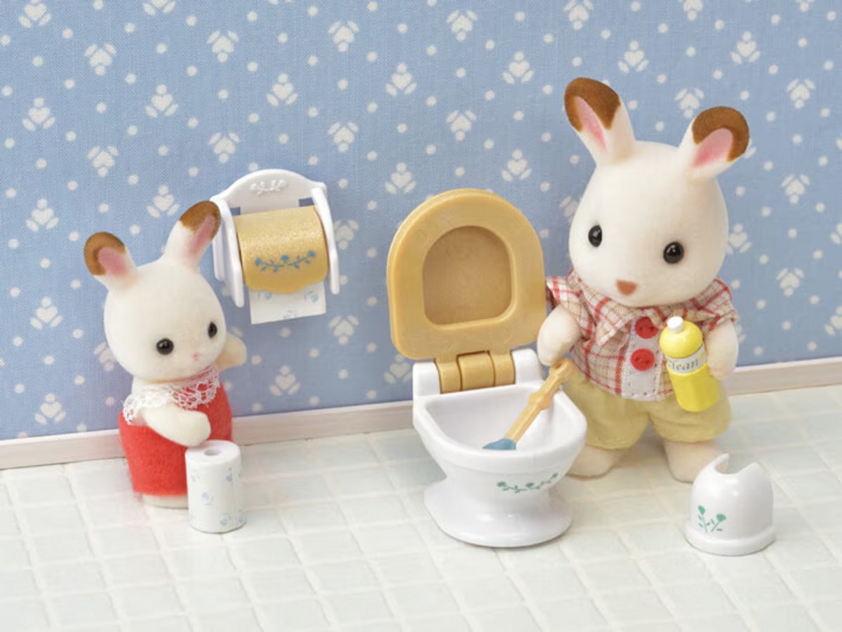 Sylvanian Families 5286 badkamerset-poppenhuisinrichting — afbeelding 7