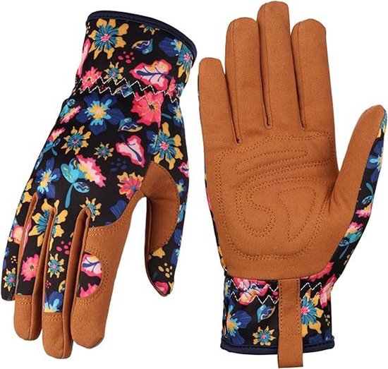 Tuinhandschoenen voor Vrouwen - Stevige Grip - Ademend - Doornbestendig - Geschikt voor Graven, Planten en Tuinieren - M