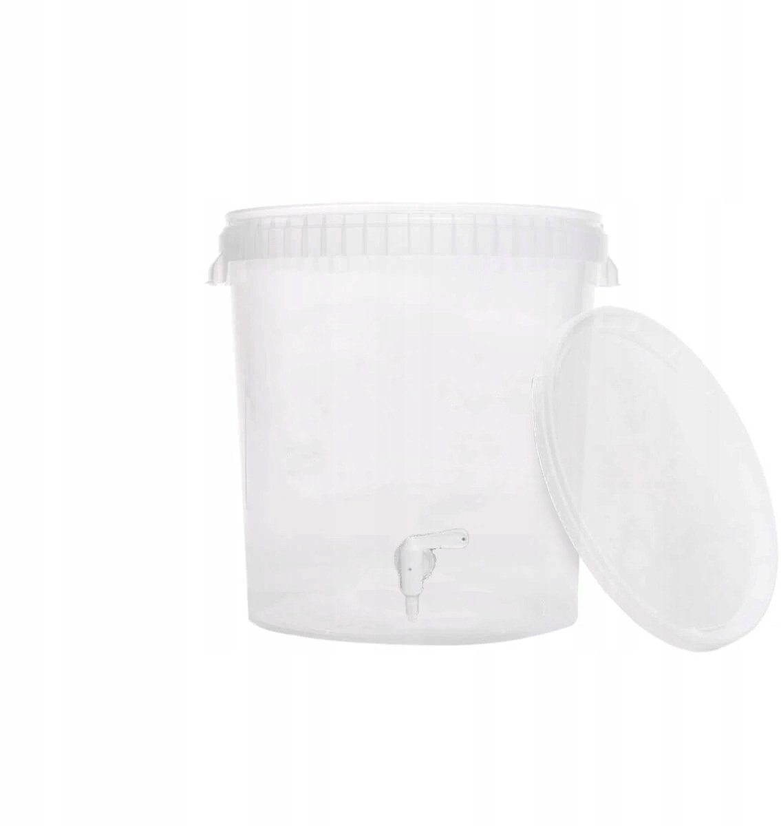 Bimberek - Fermentatie Vat - 33L - Transparant - Met Kraan