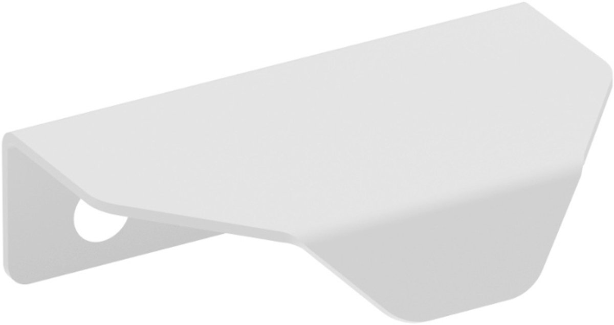 Gamet Serie - Wit Glanzende Handgreep - Modern - Aluminium