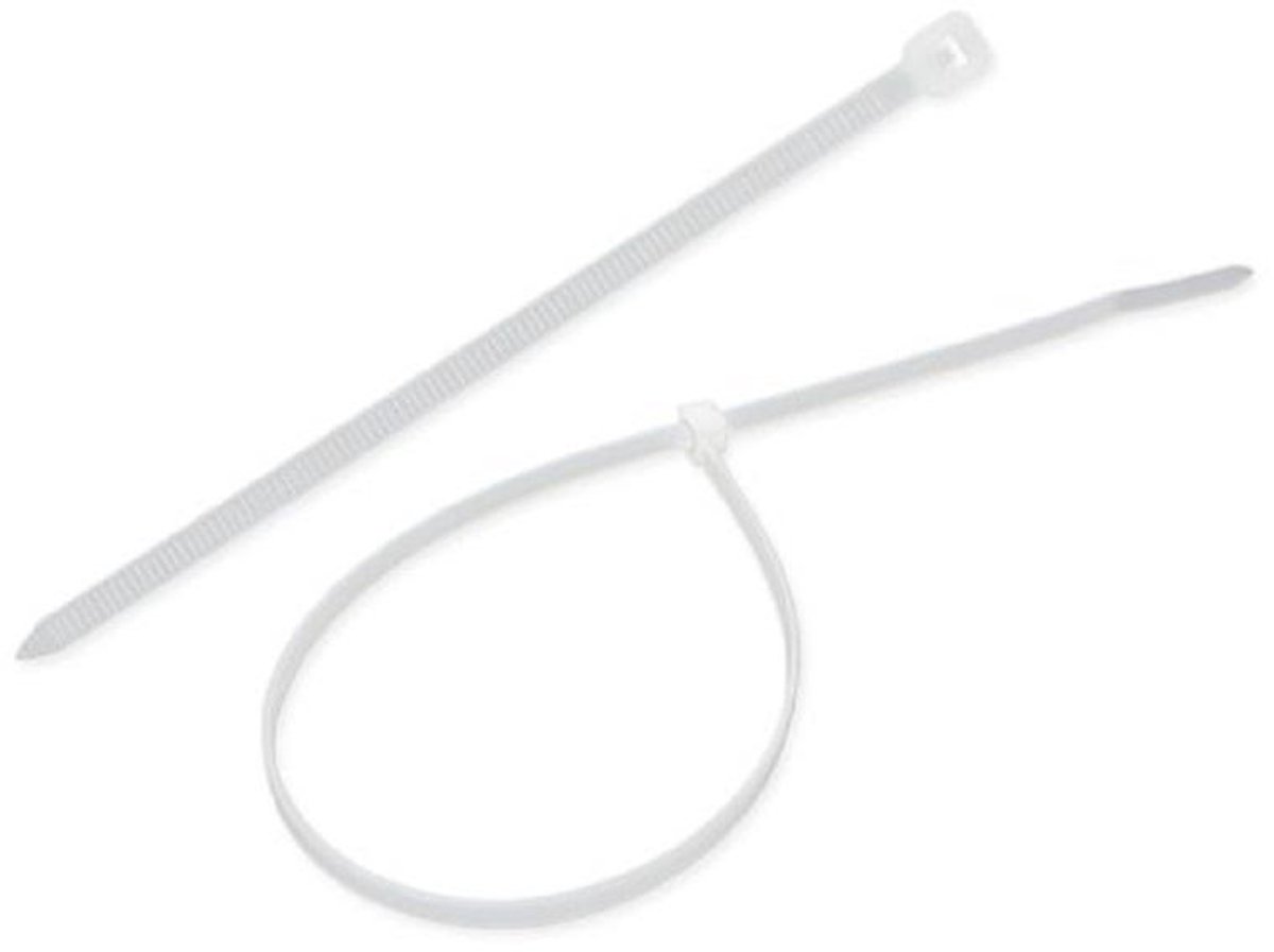 Kabelbinder 4,5x310mm Natuurlijk (100 stuks)
