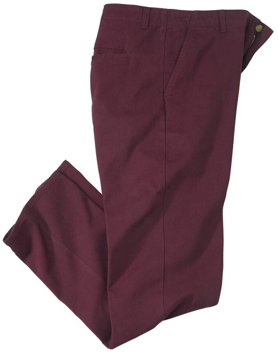 ATLAS FOR MEN - Stretch chino Autumn - Heren - Verkrijgbaar in grote maten - W40