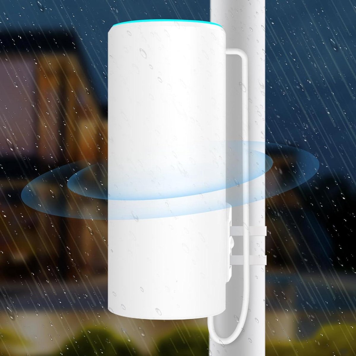 Wifi Versterker - Draadloos Internet - Bereik Vergroten - Snelle Browser Installatie - AC1200 Dual Band - Zwart