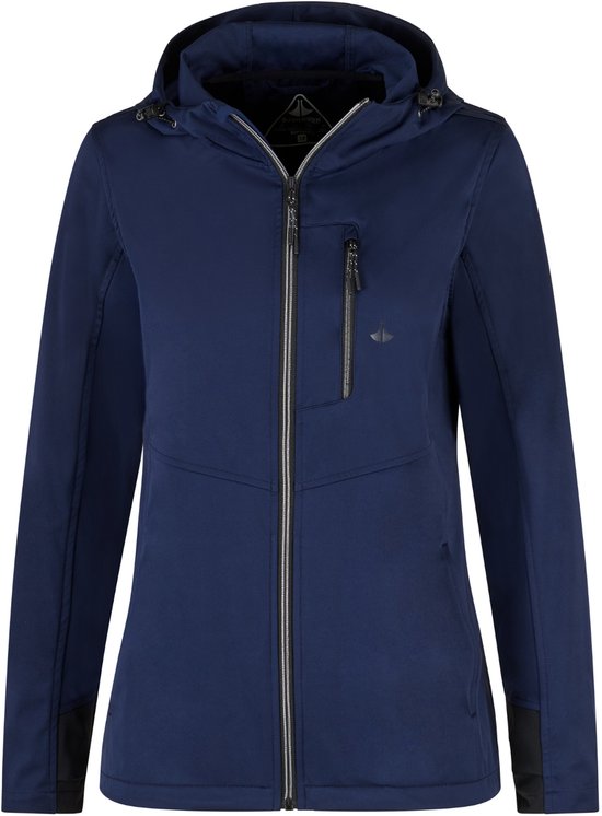BJØRNSON Alba Softshell Zomerjas Dames Stretch - Maat 56 - Donkerblauw