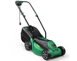 MAGICFOX Grasmaaier- 1600 W - 32 cm maaibreedte - Incl. 30L Opvangbak - 3 Hauteurs Réglable - LM320