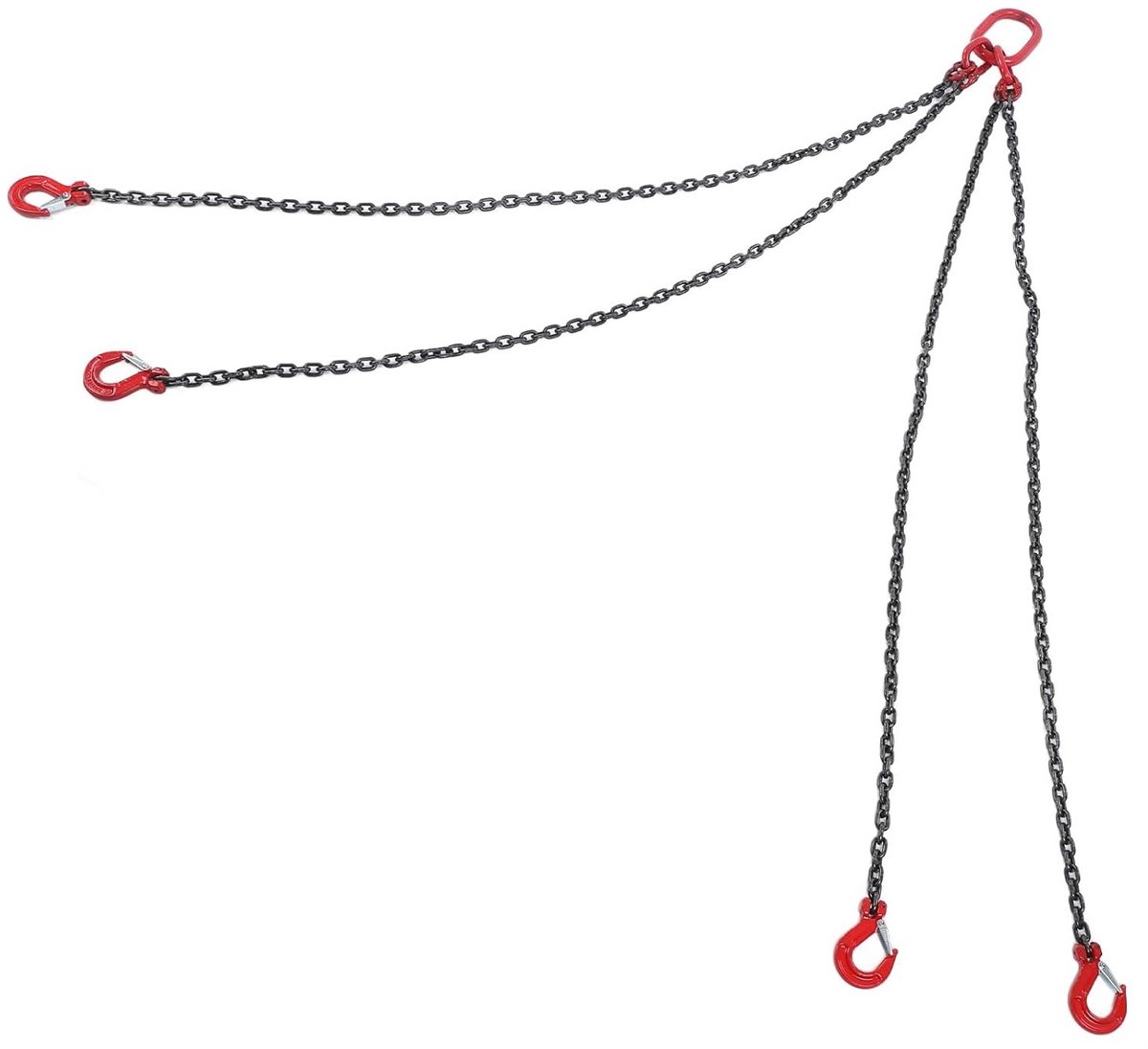 Sterke Manganese Staal Stopketting, 1.5m 4 Strands Lifting Ketting voor Hangende Barrels en Decoratie, Hoogwaardige Duurzaamheid