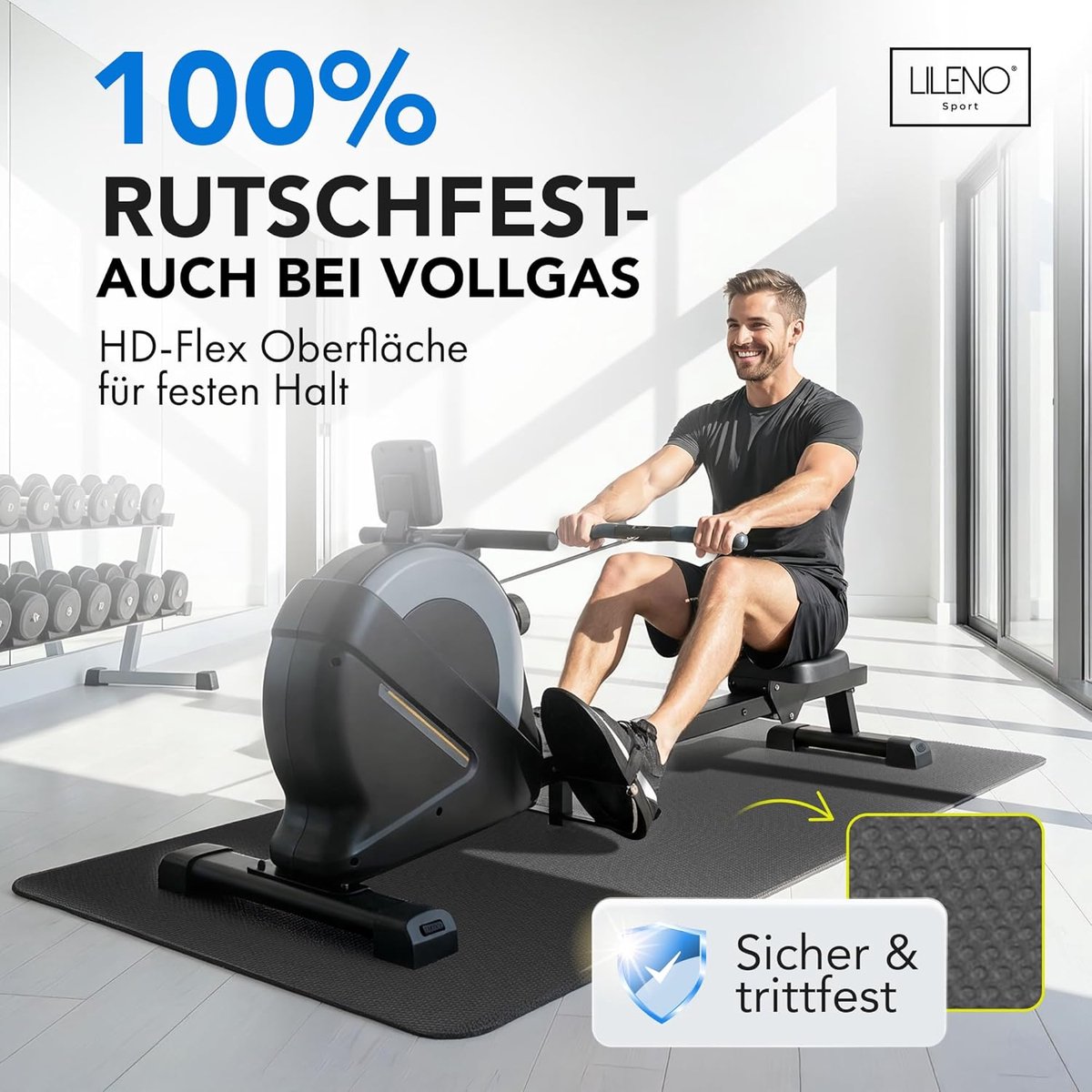 KungFu buy Vloerbeschermingsmat - Fitnessmat thumbnail 3