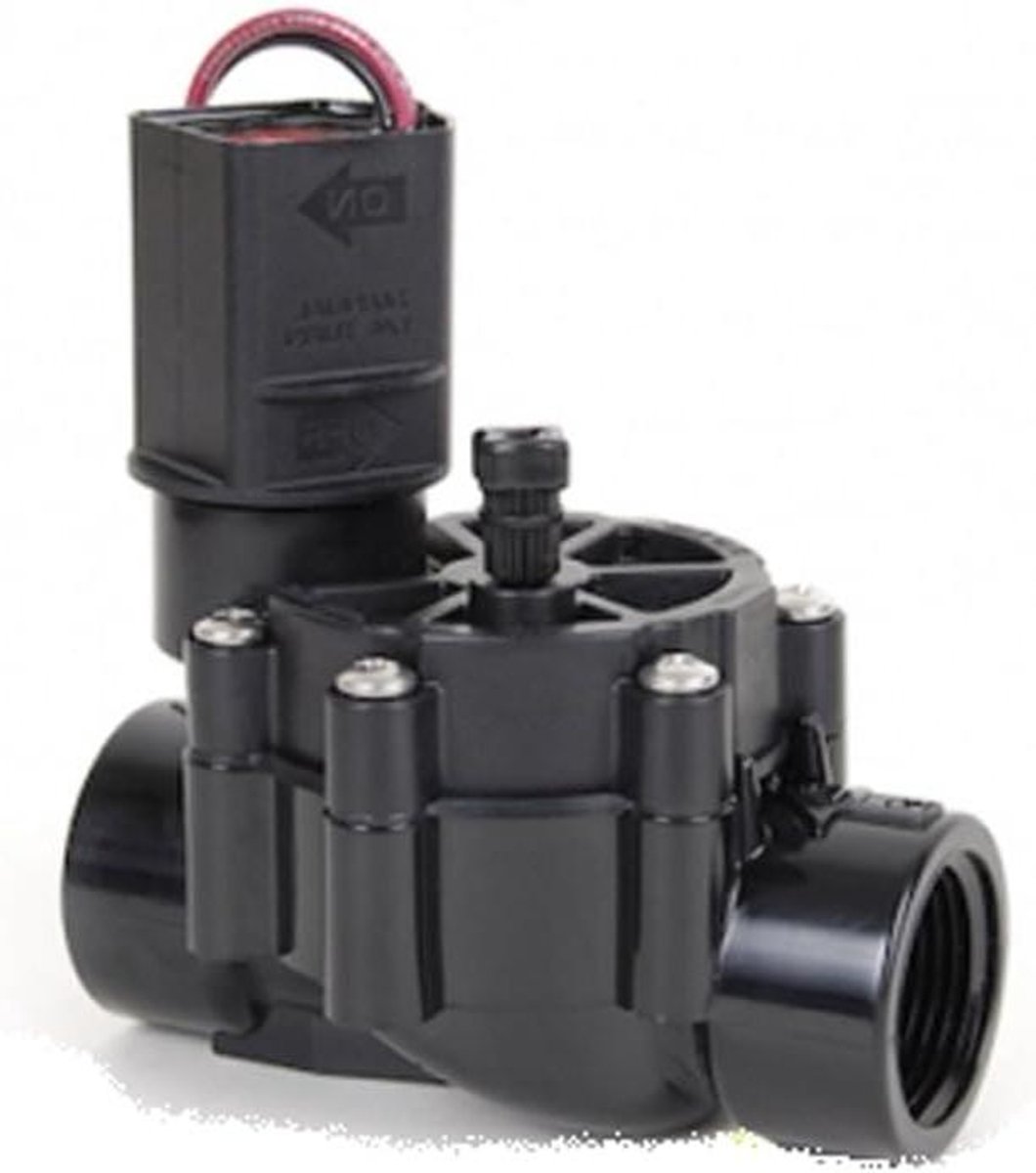 Elektrische Beregeningsklep - Waterklep Tuin - Automatische Tuinirrigatie - Dubbele Filtratie - 3/4 inch - Grijs