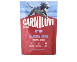 Carnilove Active Dog Dry Made with Salmon & Turkey for Adult Large Breeds 1,5 kg