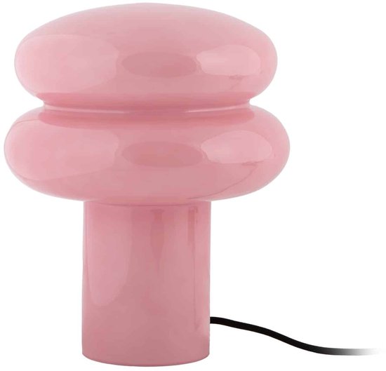 Leitmotiv Tafellamp Incesante Double Ring - Roze - Ø20cm - Modern