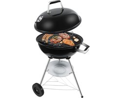 Houtskool BBQ Kogelmodel Met Ventilatieopeningen Barbecue Met Deksel Efficiënt Grillen Voor Meerdere Personen