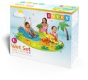 Intex Wet Set Collection opblaasbaar zwembad met dinosaurusthema, 191 x 152 x 58 cm.