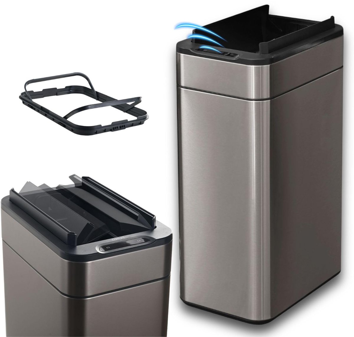 Prullenbak met Sensor - Vuilniszakhouder - Sensorbak - Touchless