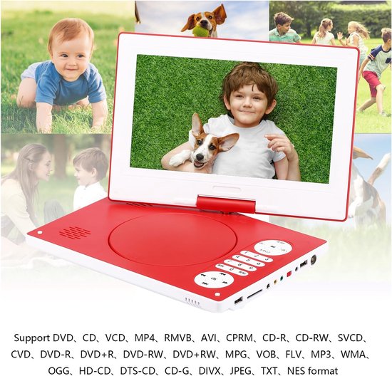 Auto-dvd-speler – Draagbare dvd-speler – Portable DVD Player - entertainment — afbeelding 5