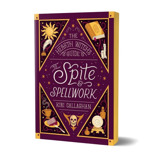 The Hemlock Saga-The Hearth Witch's Guide to Spite & Spellwo ... - cover