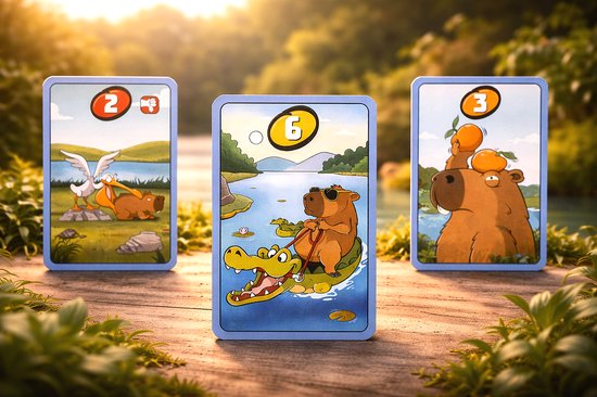 999 Games - Swapybara - Kaartspel - veel spel in een compact doosje