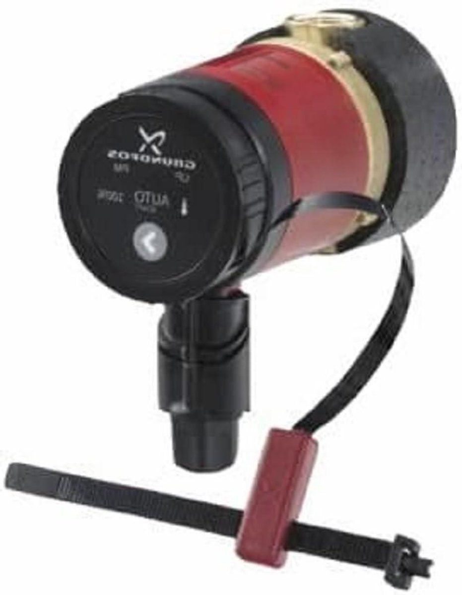 Circulatiepomp - Warmwaterpomp - Warmwater Circuleren - Energiezuinig Model - 20 x 13 x 9 cm - Grijs