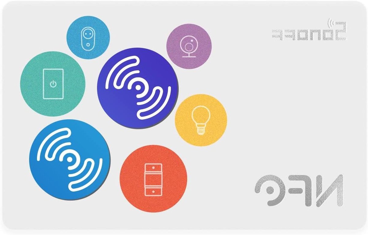 NFC Tag Kaarten - NFC Stickers - Slimme Scènes Instellen - Metaalbestendig - 540 bytes - Helder