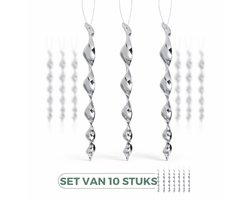 Duivenverjager- 10 Stuks- Vogelverjager- Duivenwering- Vogelpinnen- Hard Plastic- Silver