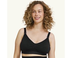 Carriwell Gel-Support Voedingsbh met Flexibele Gelbeugel - Zwart - S